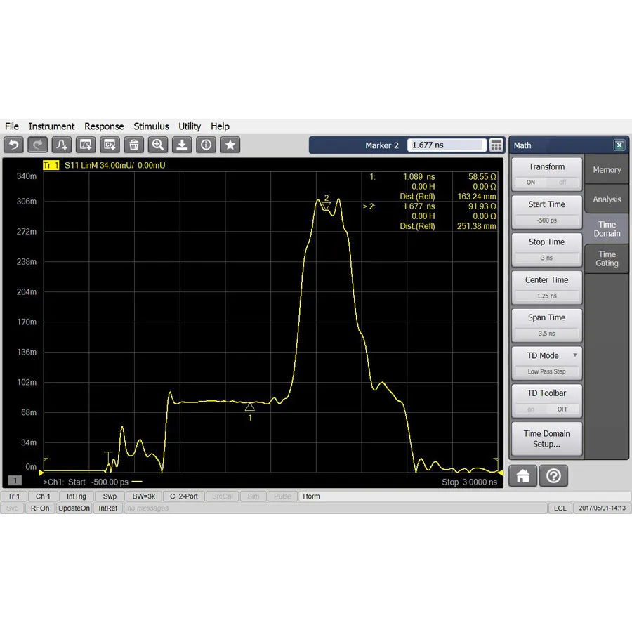 Keysight S97010B Tidsdomänanalys-licens