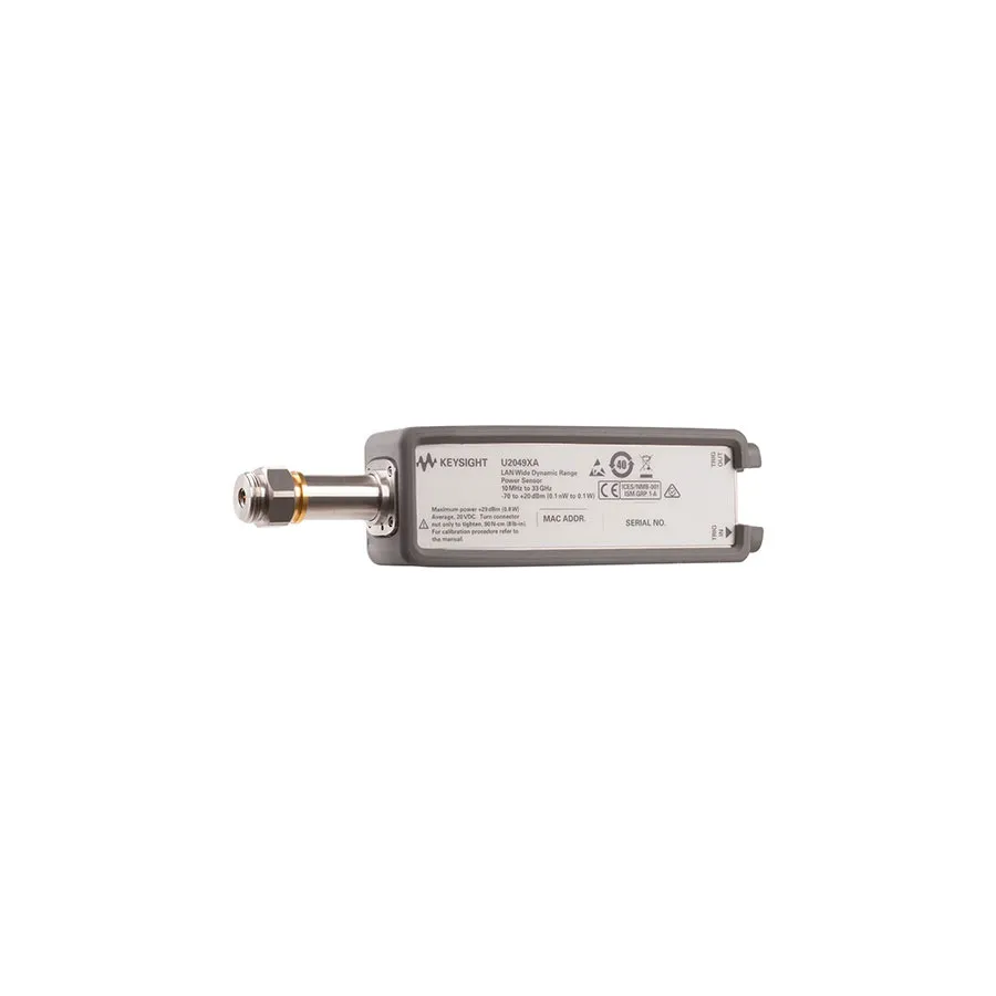 Keysight U2049XA/100/U2032A/U2034A LAN Peak- och genomsnittlig effektsensor