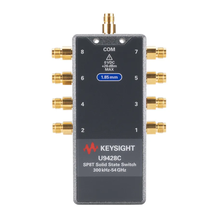 Keysight U9428C Solid State FET-switch (SP8T, USB)