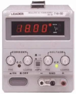 Leader 718-5D Strömförsörjning