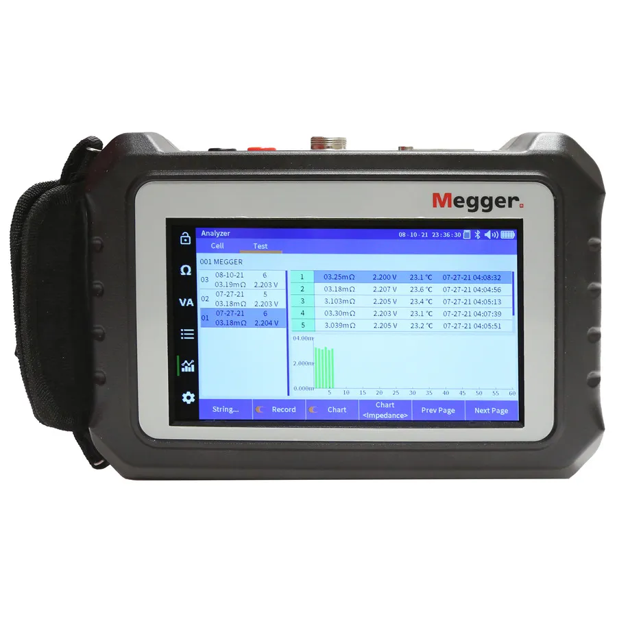 Megger BITE5-ADV Avancerad Batteri-impedanstestare