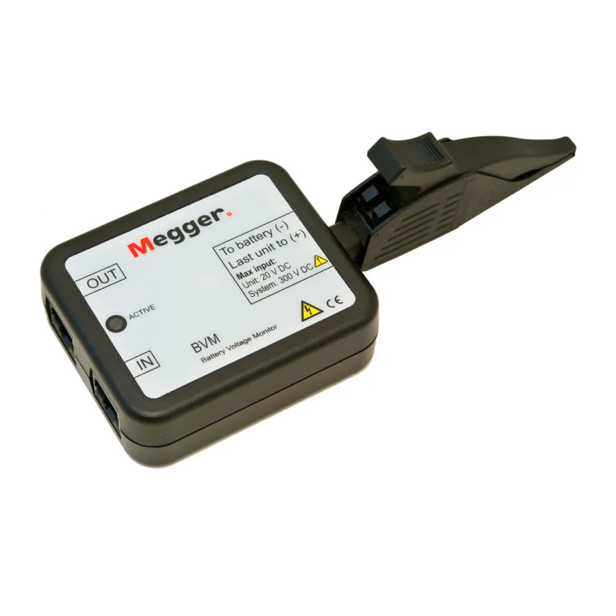Megger BVM150 Batterispänningsövervakning