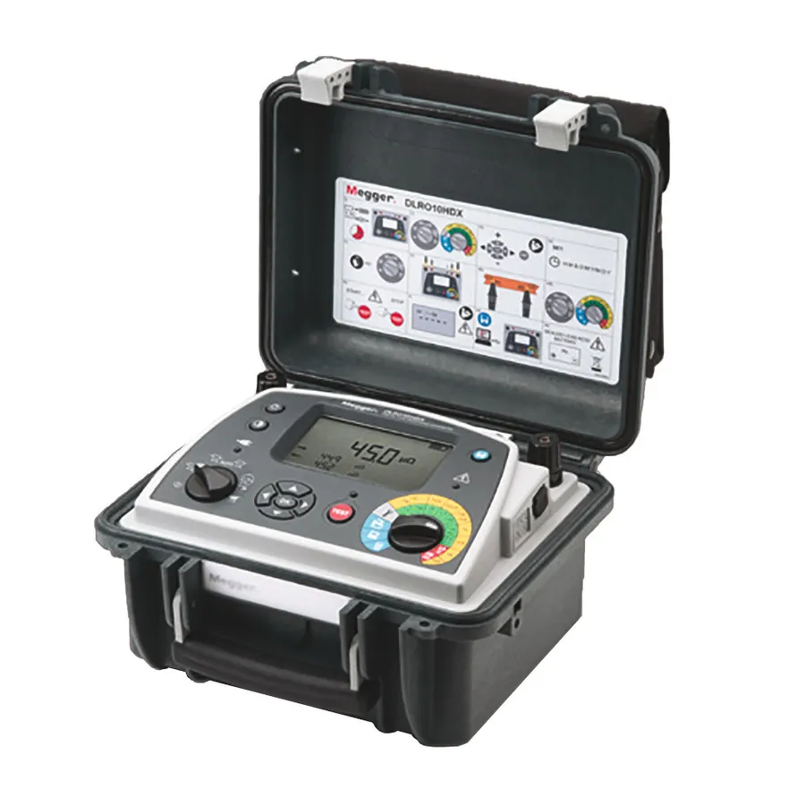 Megger DLRO-10HDX-NLS mikrometer