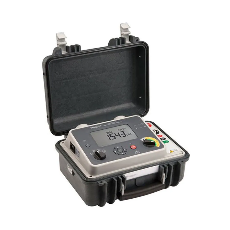 Megger DLRO100EB Digital mikro-ohmmeter för lågresistans
