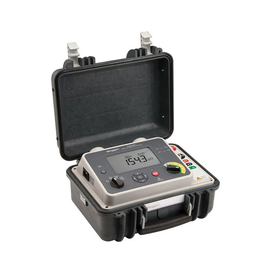 Megger DLRO100HB Digital ohmmeter för lågresistans