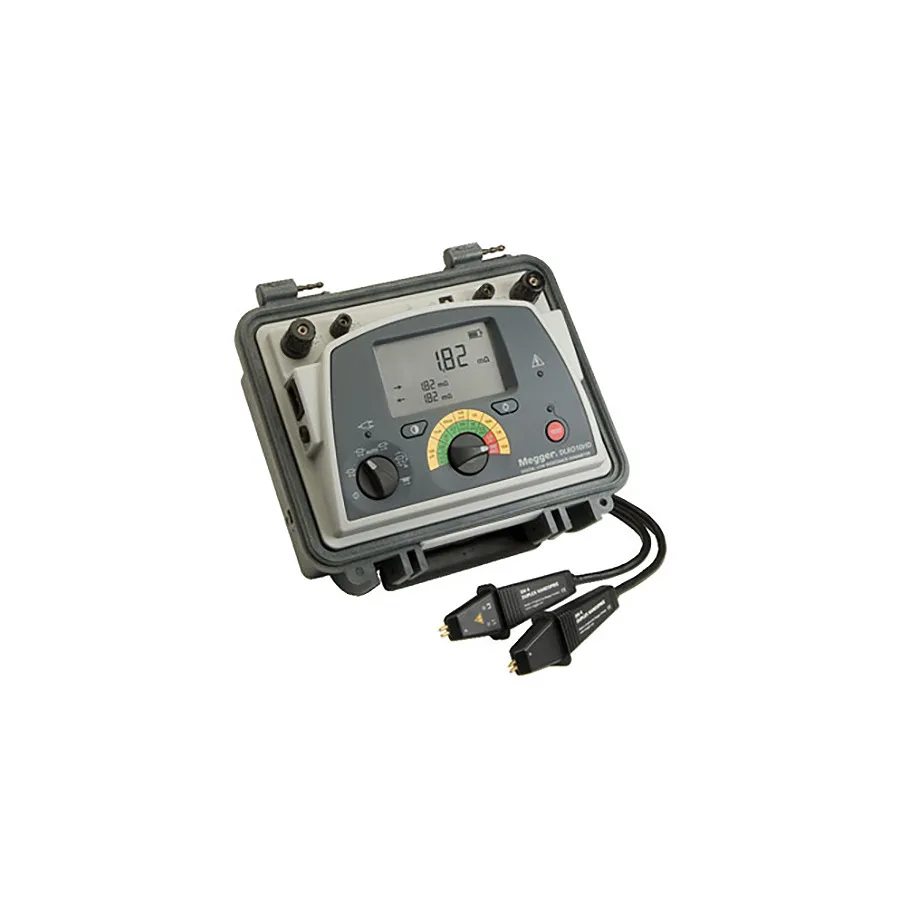 Megger DLRO10HD ohmmeter för lågresistans – robust modell