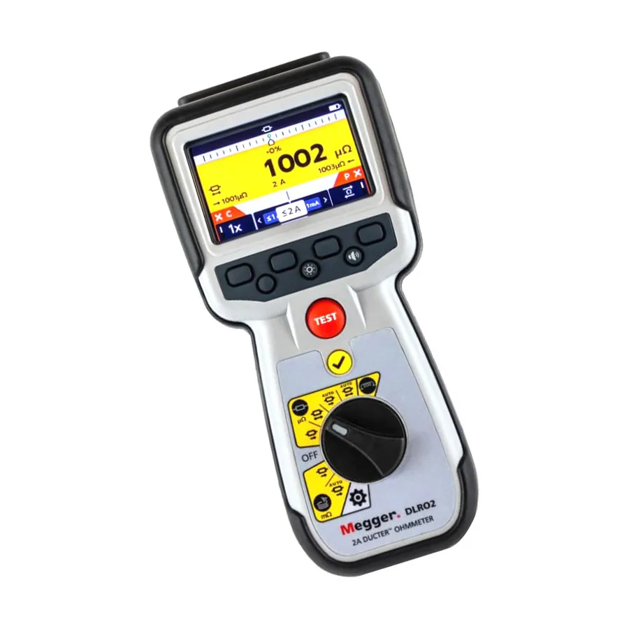 Megger DLRO2 ohmmeter för lågresistans