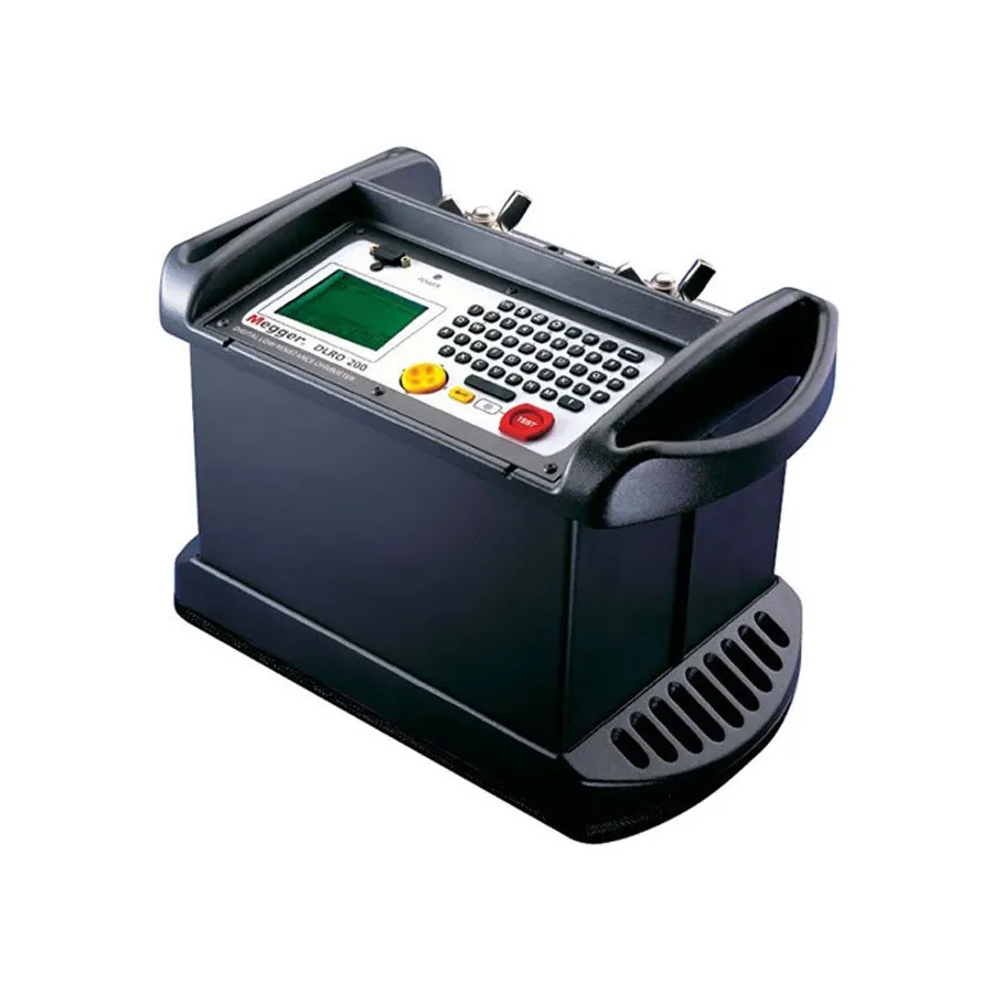 Megger DLRO200-US låg-motstånd mikro-ohmmeter