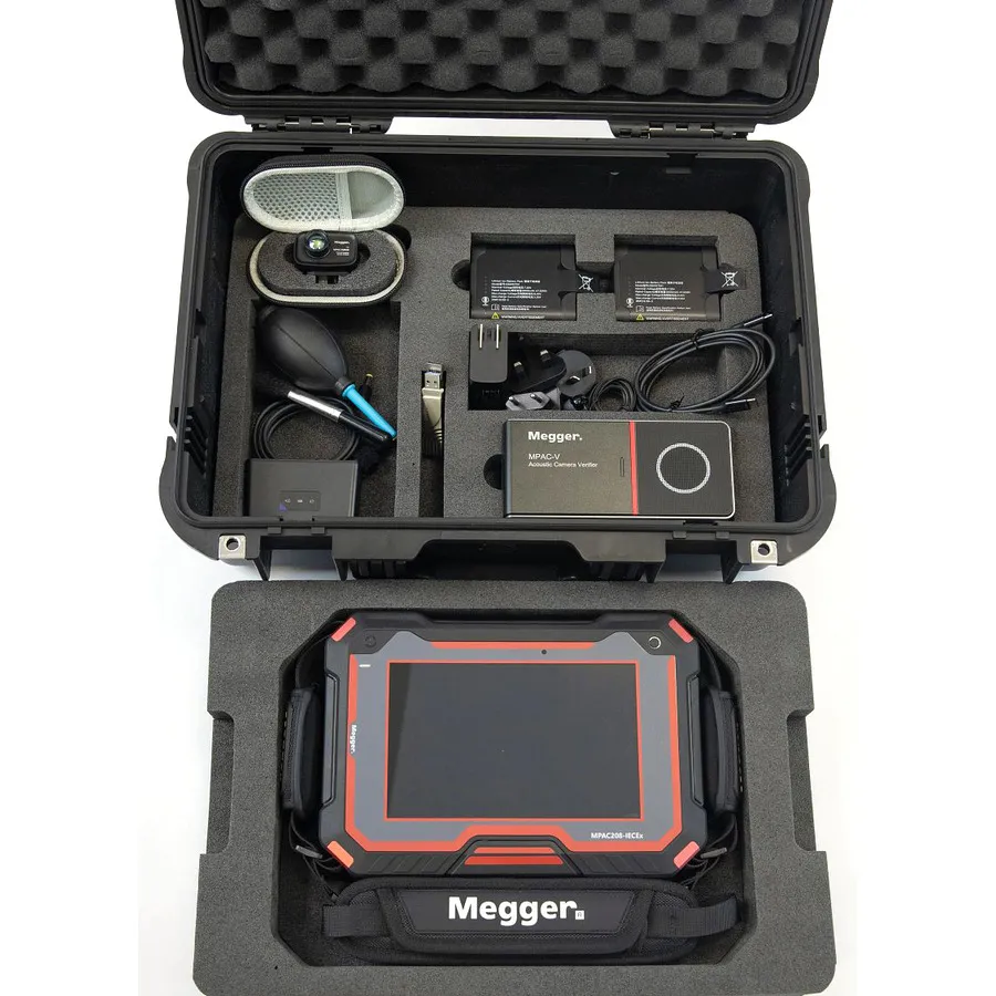 Megger MPAC208 Pro Kit akustisk avbildningskamera