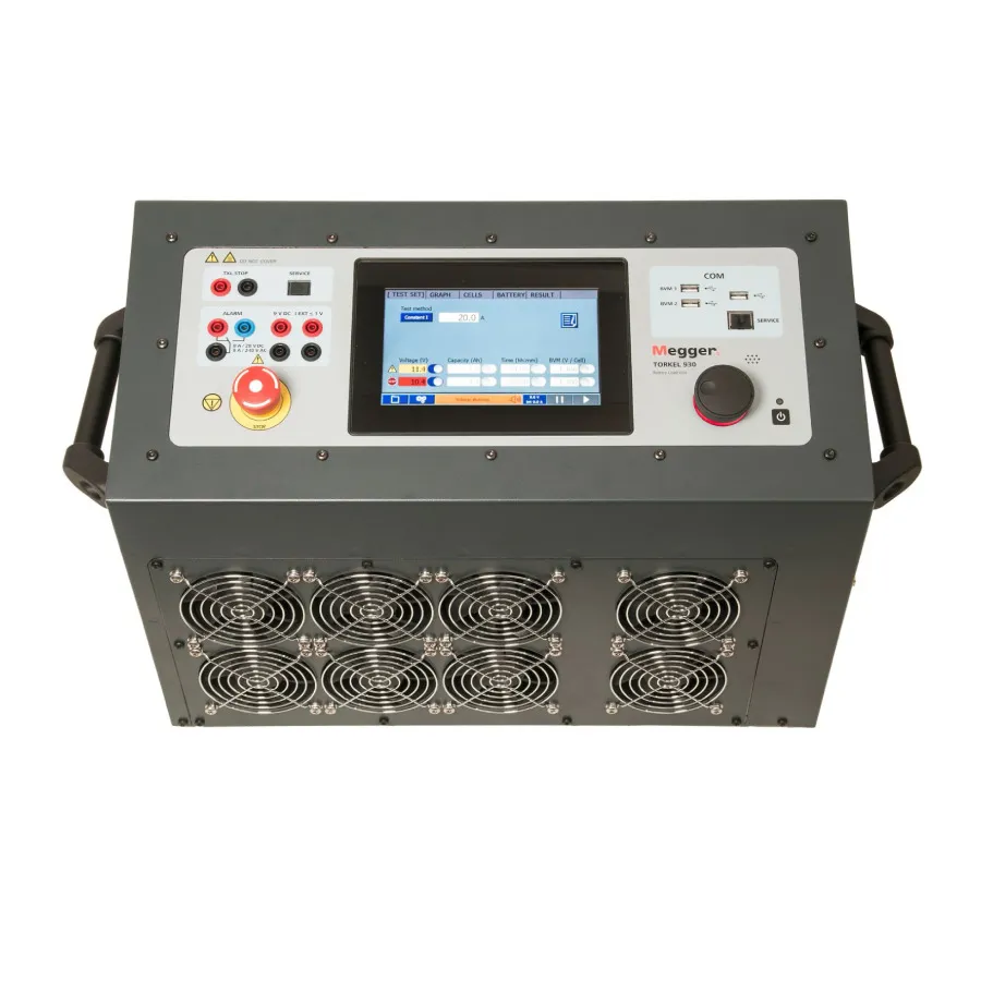 Megger Torkel910 batteriurladdningstestsystem