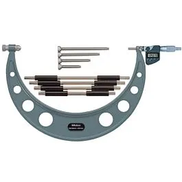 Mitutoyo 340-520 digital yttre mikrometer med utbytbar stad