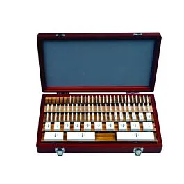 Mitutoyo 516-201-26 81-delars kvadratisk keramisk tums kalibreringsblocksats