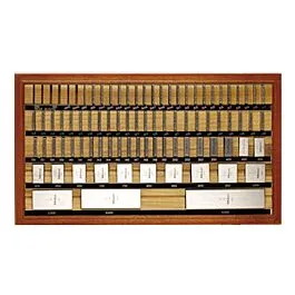 Mitutoyo 516-423-26 36-delars mätblockset, tum kvadratisk stål, AS-1