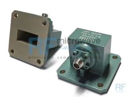 Narda 4601 Vågledare till Koaxial Adapter