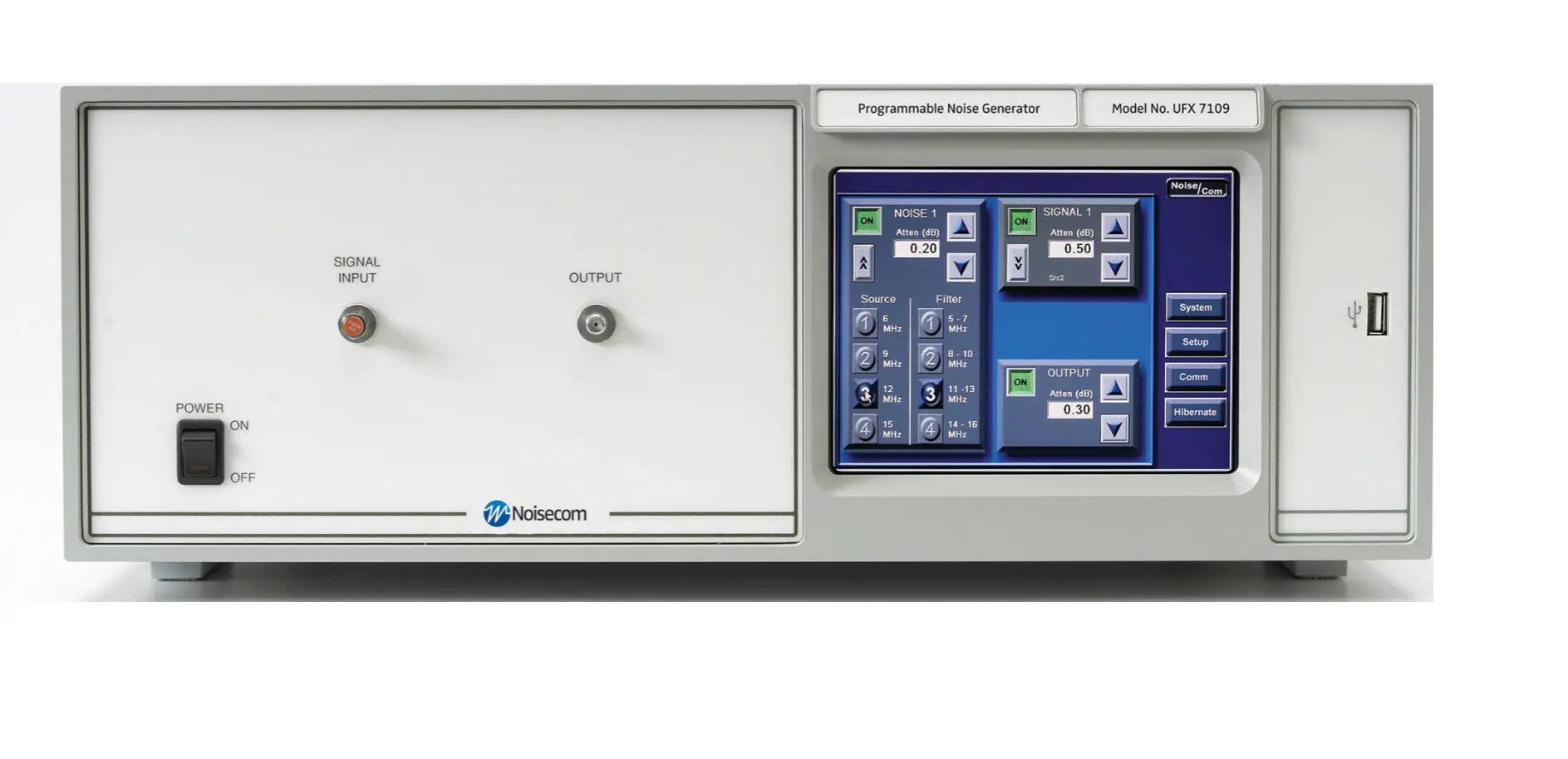 Noise Com UFX7111A RF brusgenerator