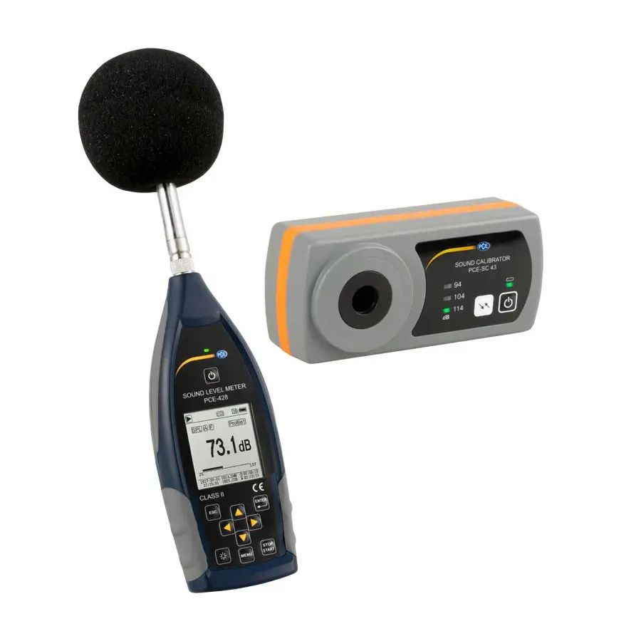 PCE Instruments PCE-428-KIT-N Ljudnivåmätare Kit
