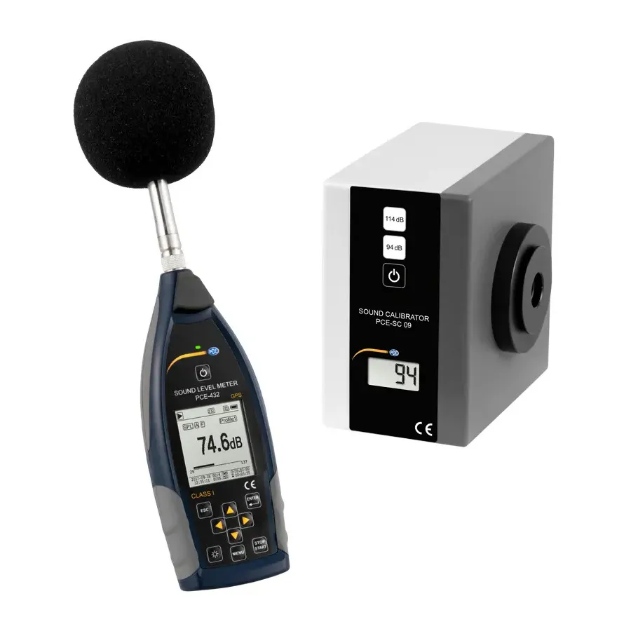 PCE Instruments PCE-432-SC 09 Ljudnivåmätarkit