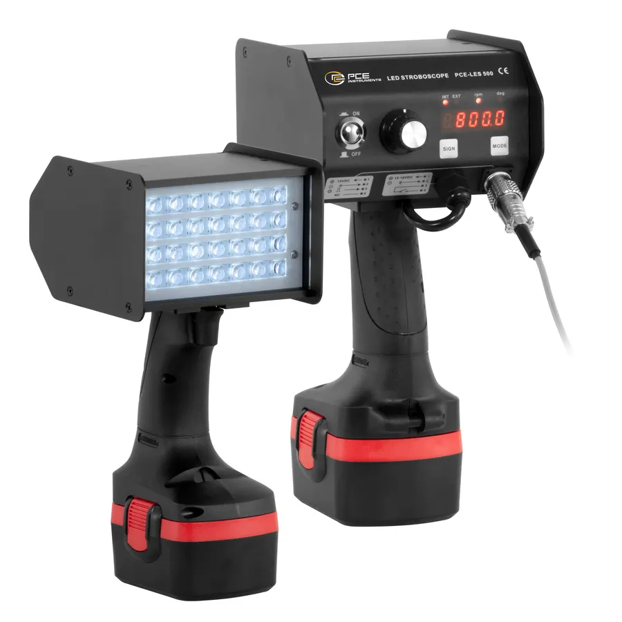 PCE Instruments PCE-LES 500 Portabel LED-stroboskop