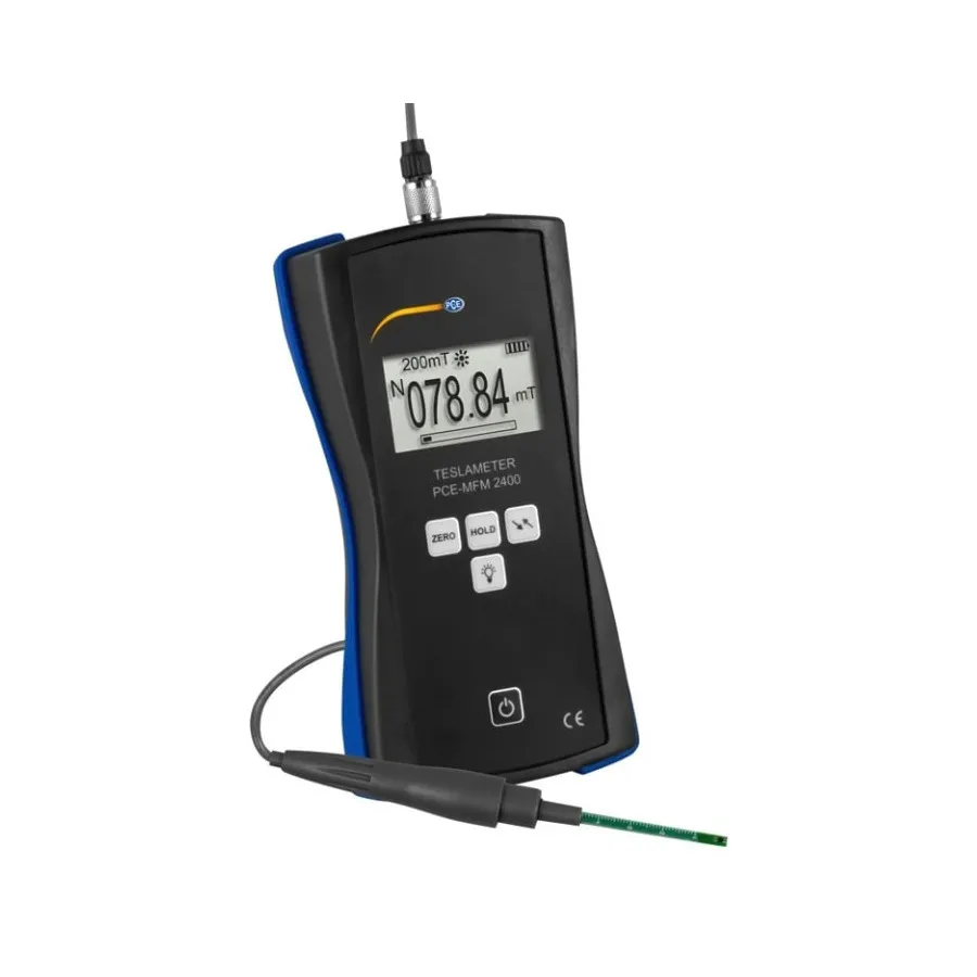 PCE Instruments PCE-MFM 2400 magnetometer med tvärgående Hall-sensor