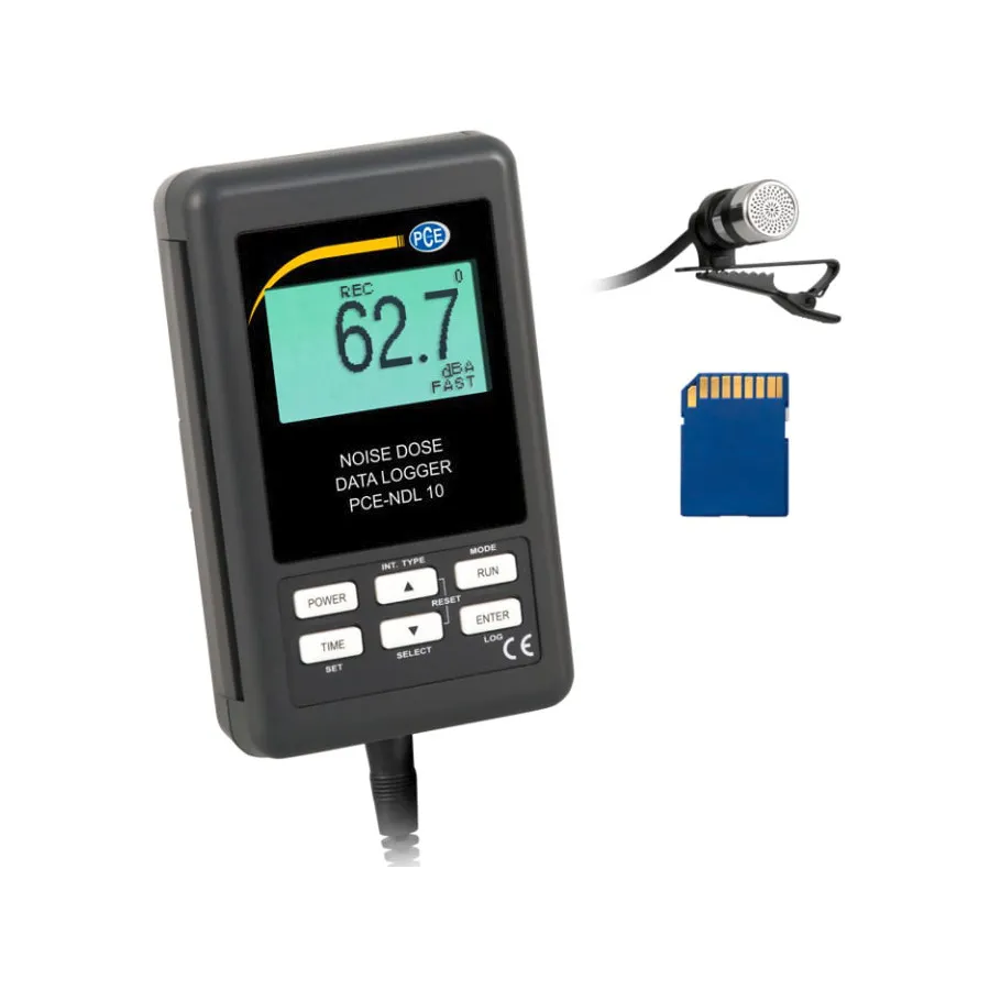 PCE Instruments PCE-NDL 10 Dataloggande Decibelmätare