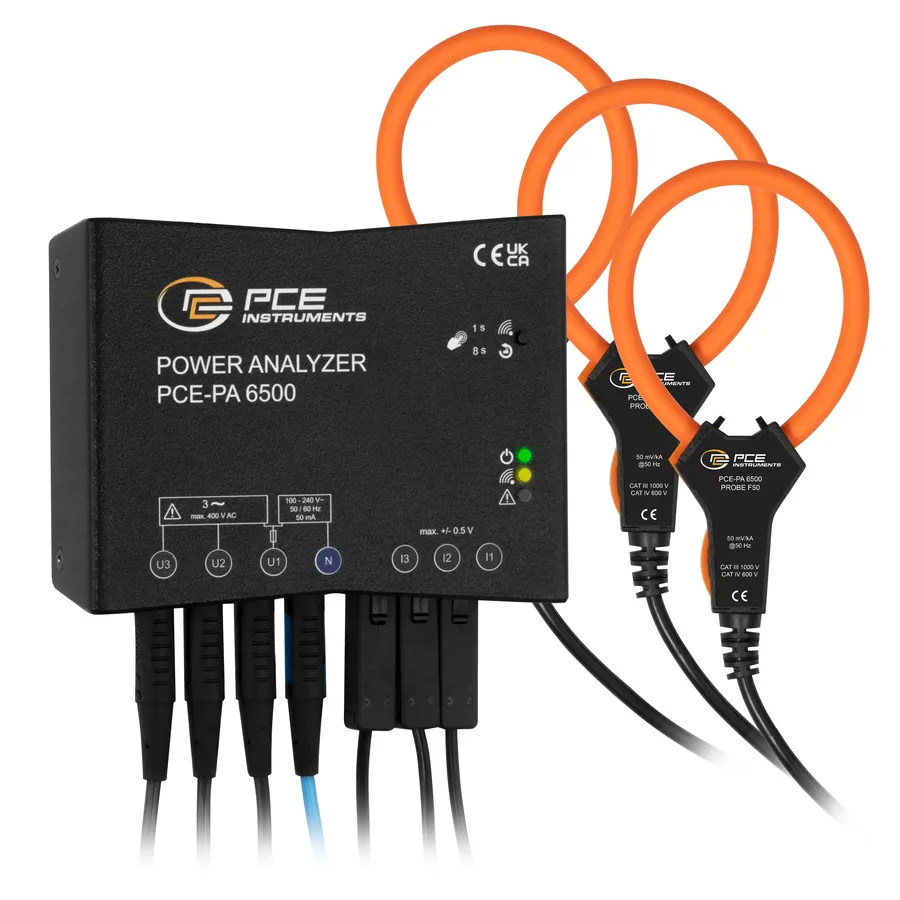 PCE Instruments PCE-PA 6500 F50 Digital Elmätare