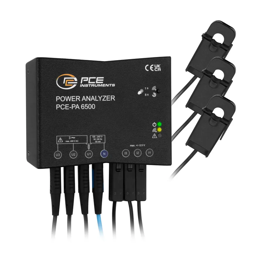 PCE Instruments PCE-PA 6500 R11 Digital Elkvalitetsanalysator