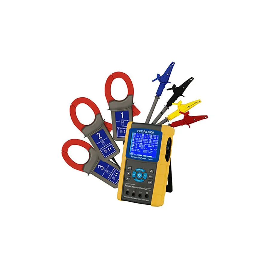 PCE Instruments PCE-PA 8000 Elkvalitetsanalysator