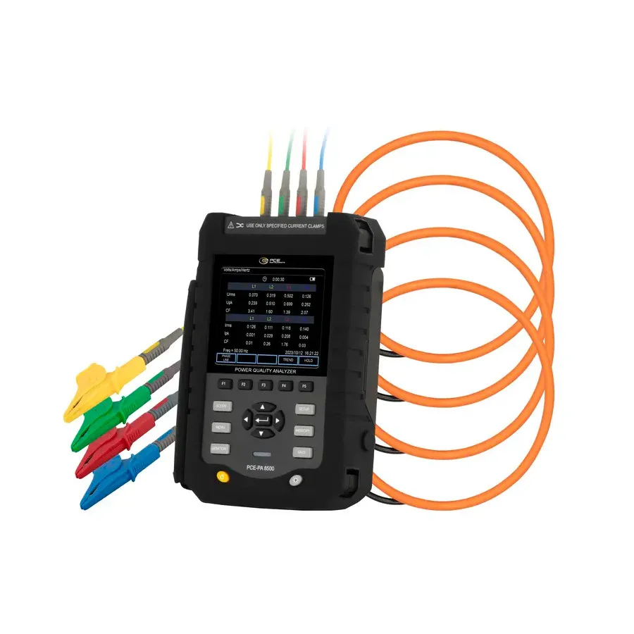 PCE Instruments PCE-PA 8500 strömkvalitetsanalysator