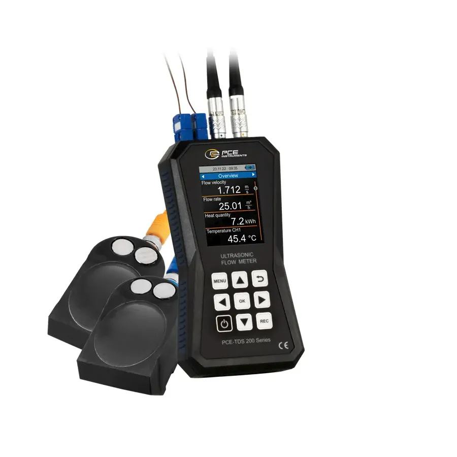 PCE Instruments PCE-TDS 200 L Ultraljuds-flödesmätare