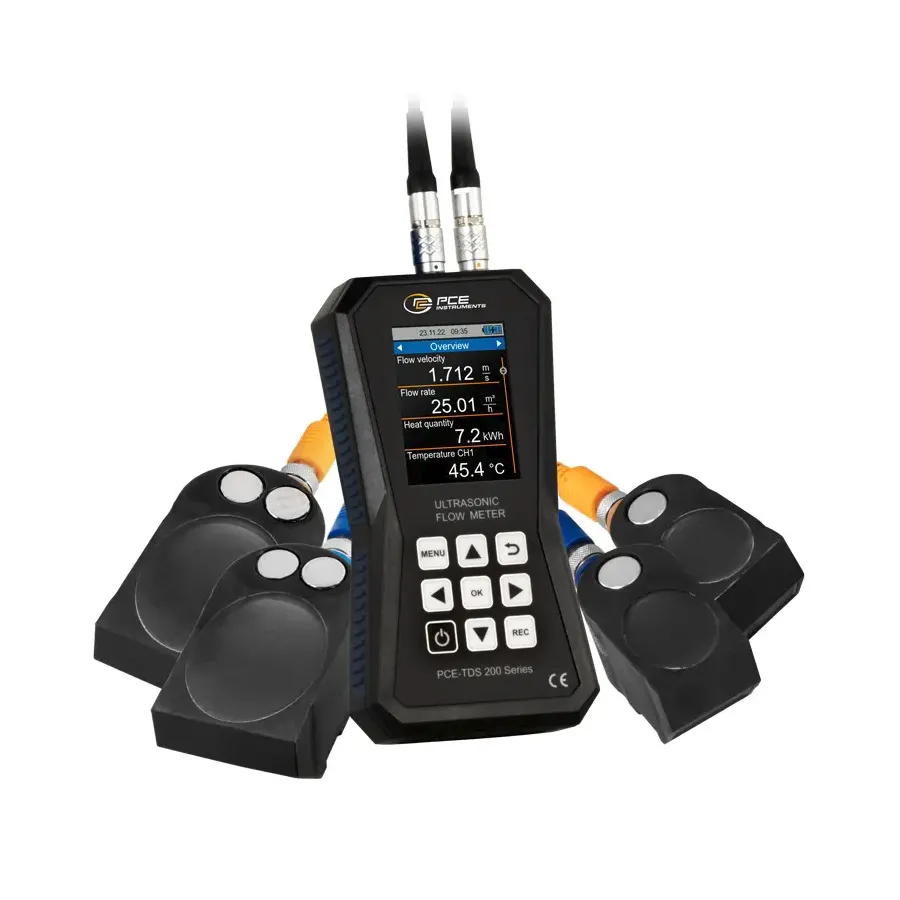 PCE Instruments PCE-TDS 200 ML Ultraljuds-flödesmätare