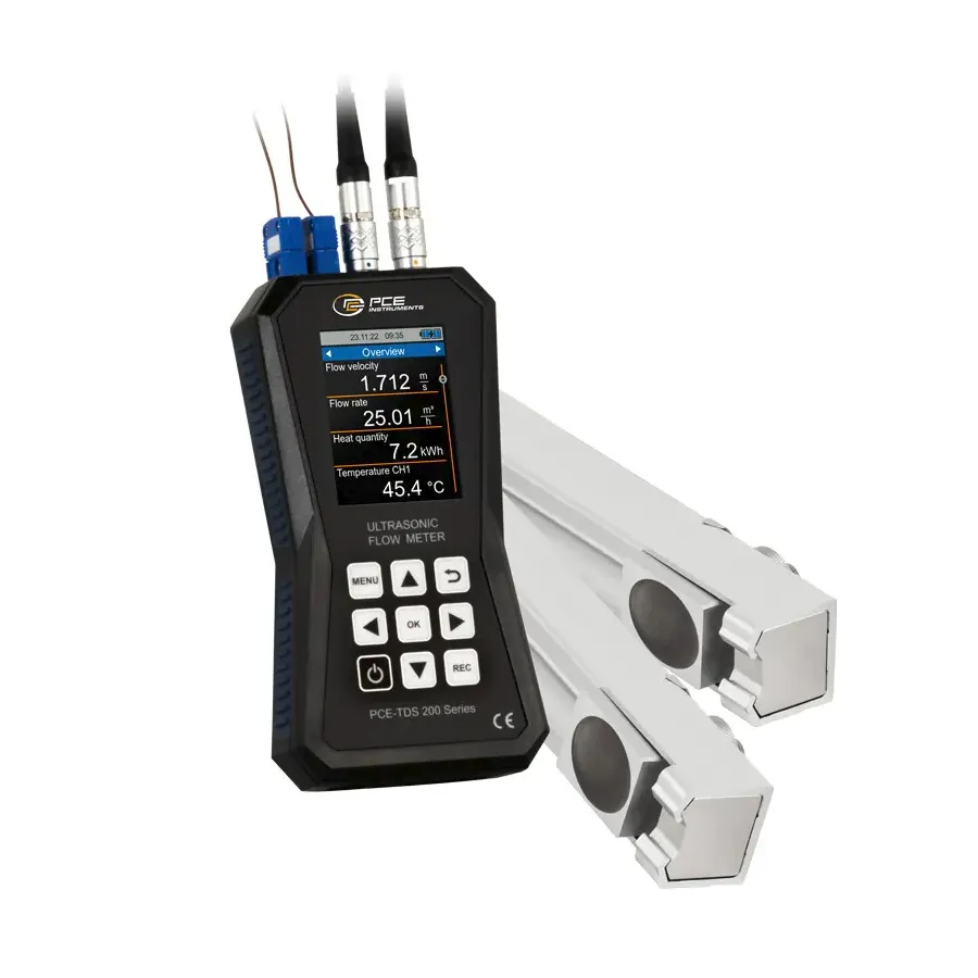 PCE Instruments PCE-TDS 200+ MR ultraljuds flödesmätare
