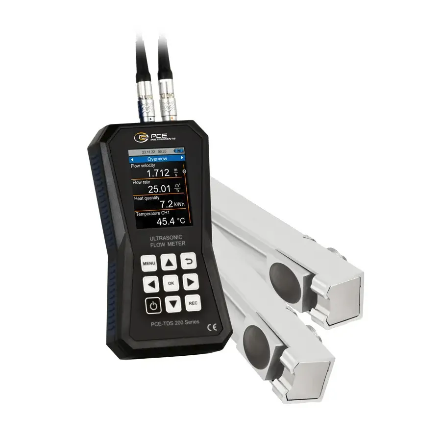 PCE Instruments PCE-TDS 200 MR Ultraljuds-flödesmätare