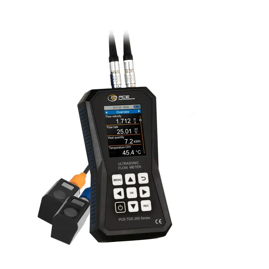 PCE Instruments PCE-TDS 200 S Ultraljuds-flödesmätare