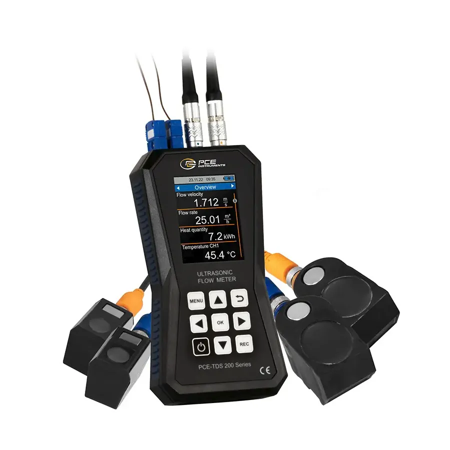 PCE Instruments PCE-TDS 200+ SM Ultraljudsflödesmätare