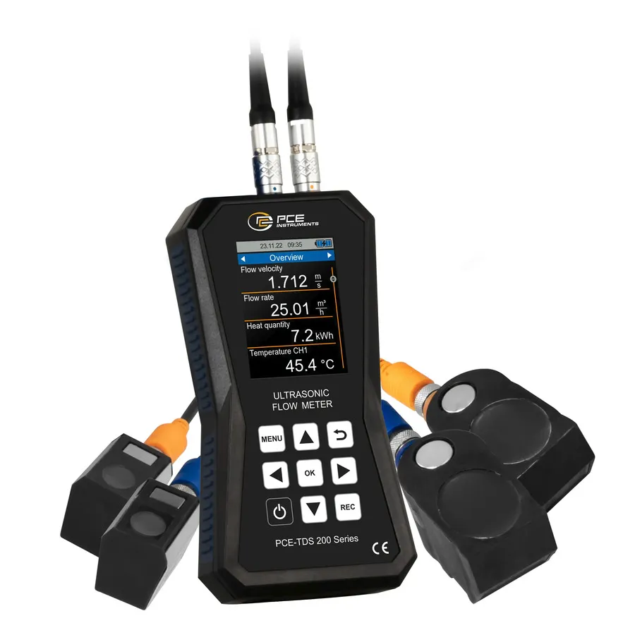 PCE Instruments PCE-TDS 200 SM ultraljuds flödesmätare