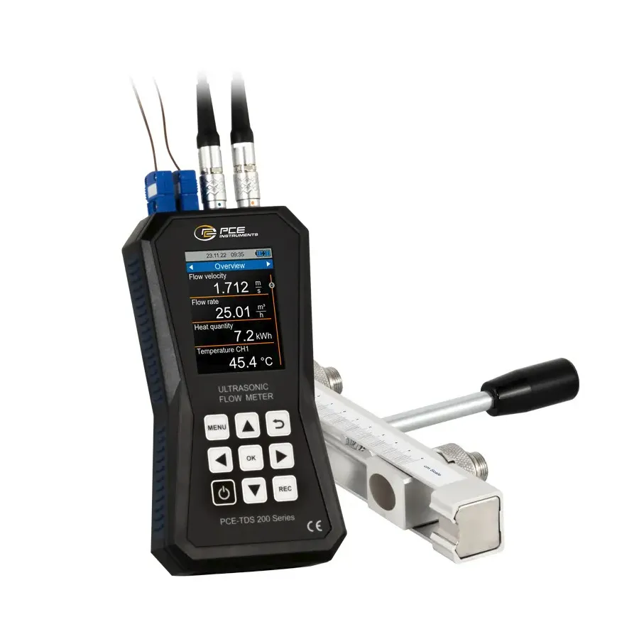 PCE Instruments PCE-TDS 200+ SR Ultraljudsflödesmätare