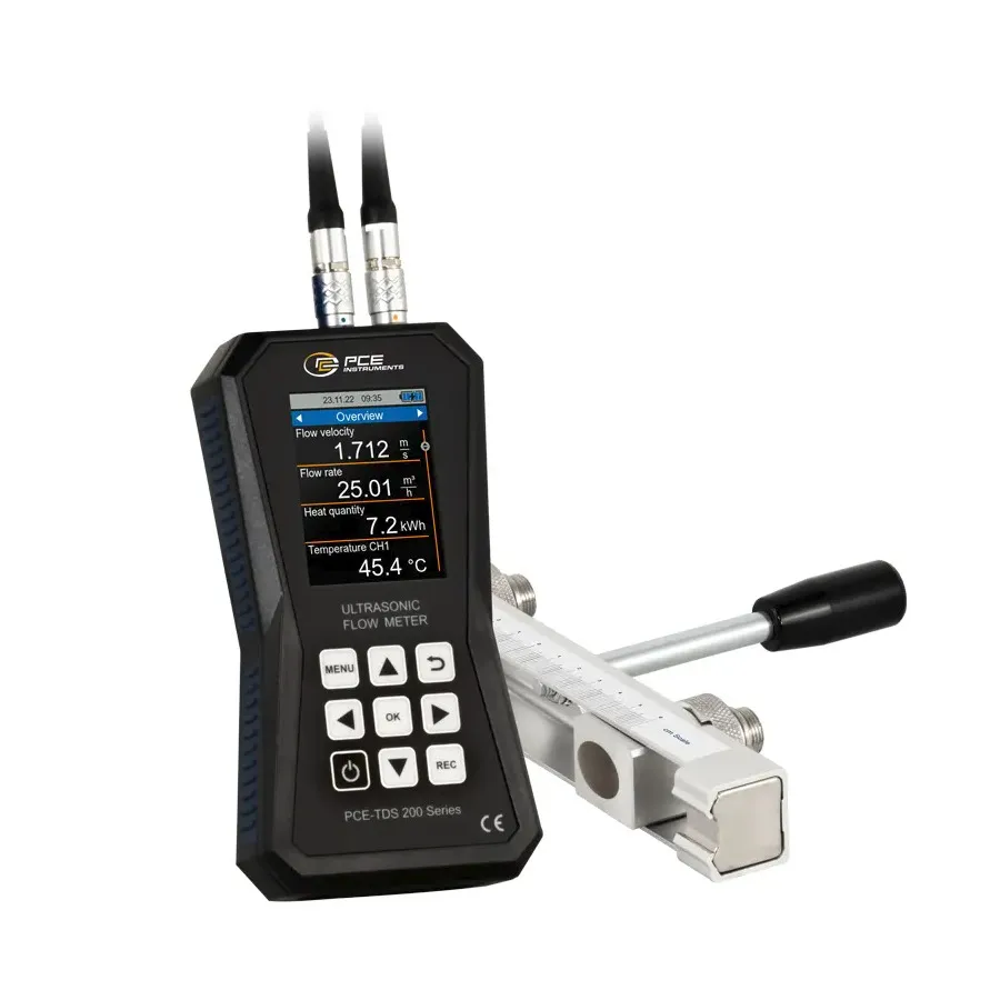 PCE Instruments PCE-TDS 200 SR ultraljuds flödesmätare