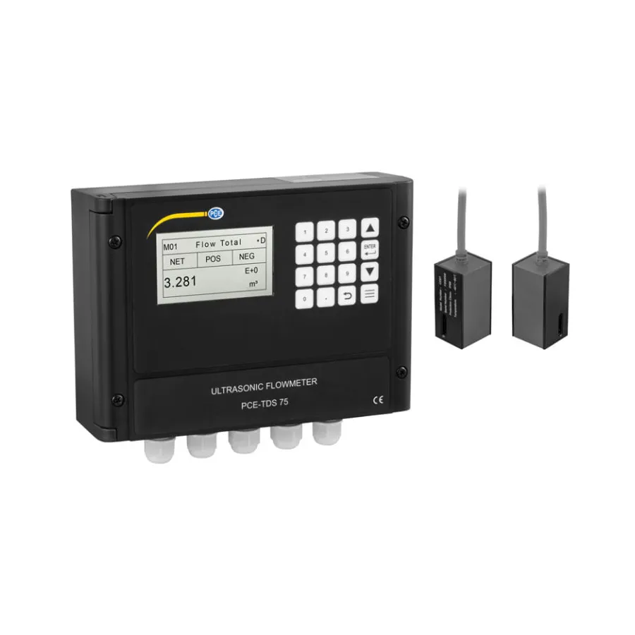 PCE Instruments PCE-TDS 75 Ultraljudsflödesmätare
