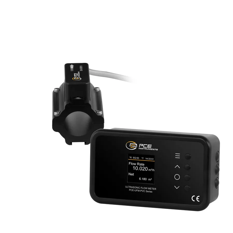 PCE Instruments PCE-UFM 20PVC Påklämningsbar ultraljudsflödesmätare