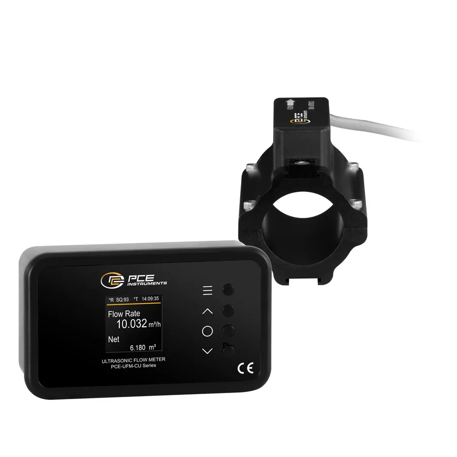 PCE Instruments PCE-UFM 32CU klämklämmande ultraljuds flödesmätare