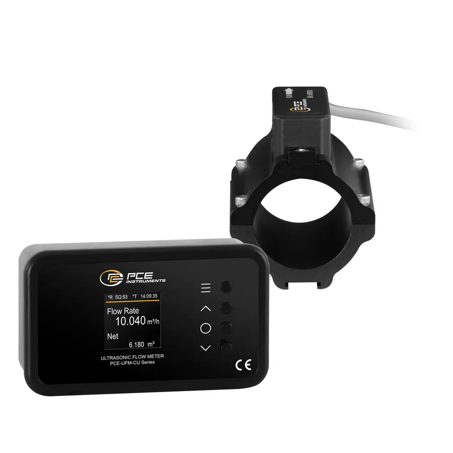 PCE Instruments PCE-UFM 40CU klämklämmande ultraljuds flödesmätare