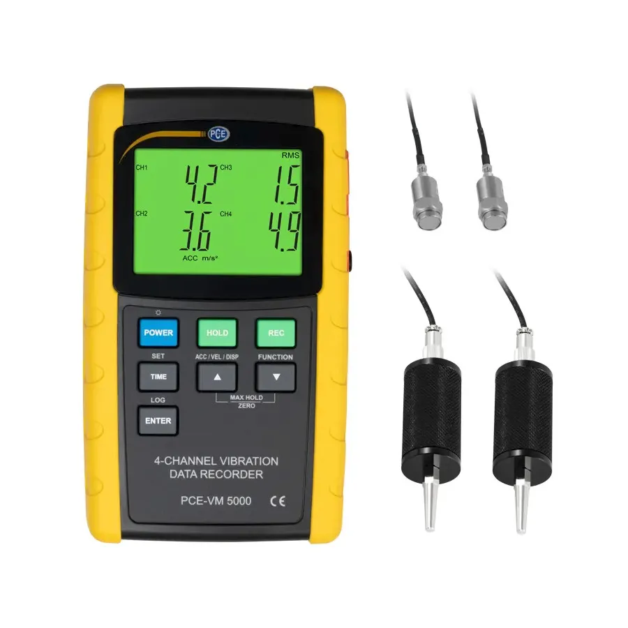 PCE Instruments PCE-VM 5000-KIT Vibrationsdataloggare