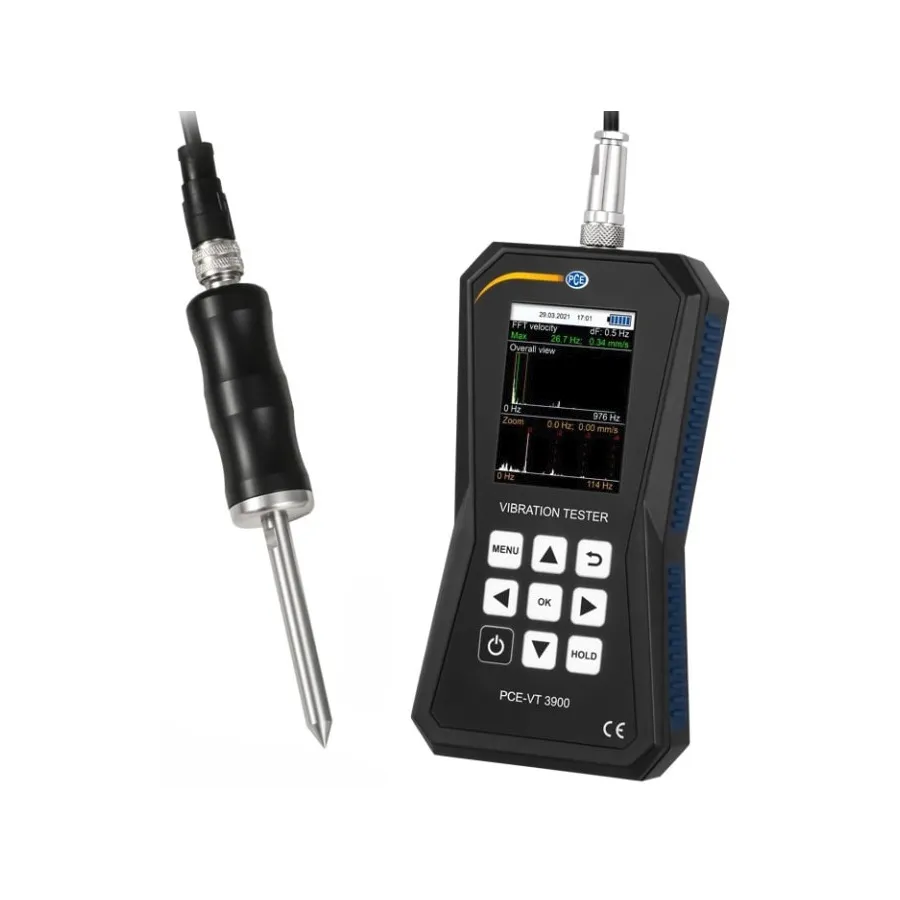 PCE Instruments PCE-VT 3900S Vibrationsmätare