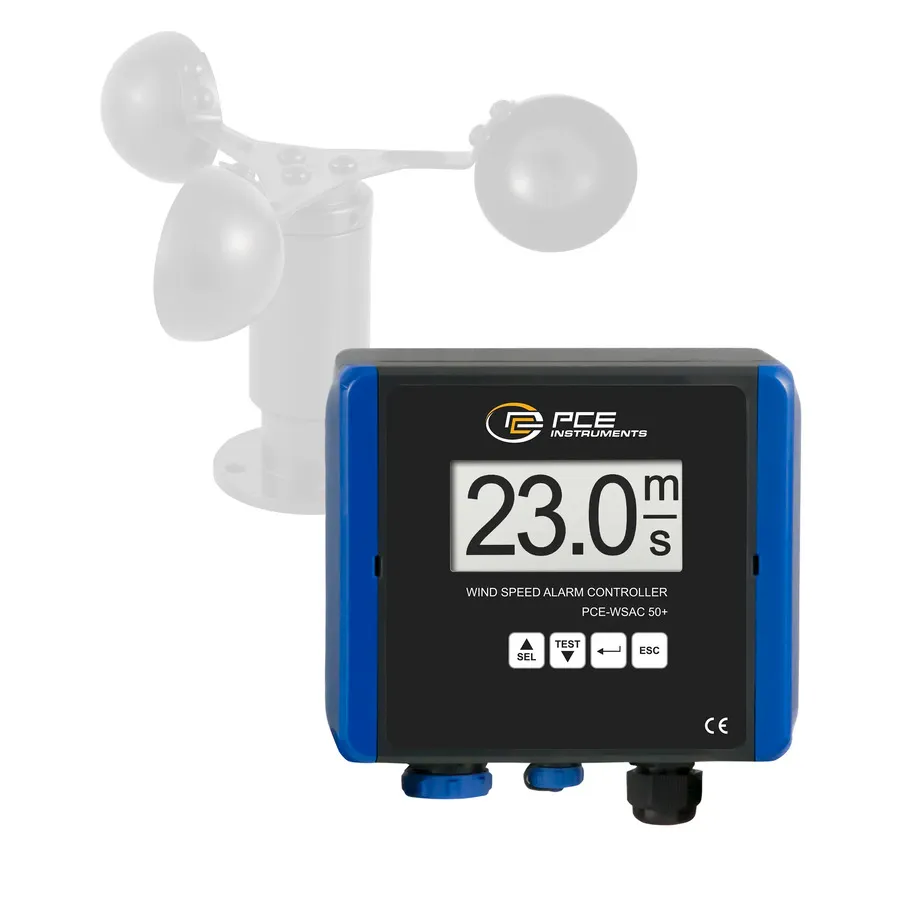 PCE Instruments PCE-WSAC 50+ 230 Vindhastighets Mätare