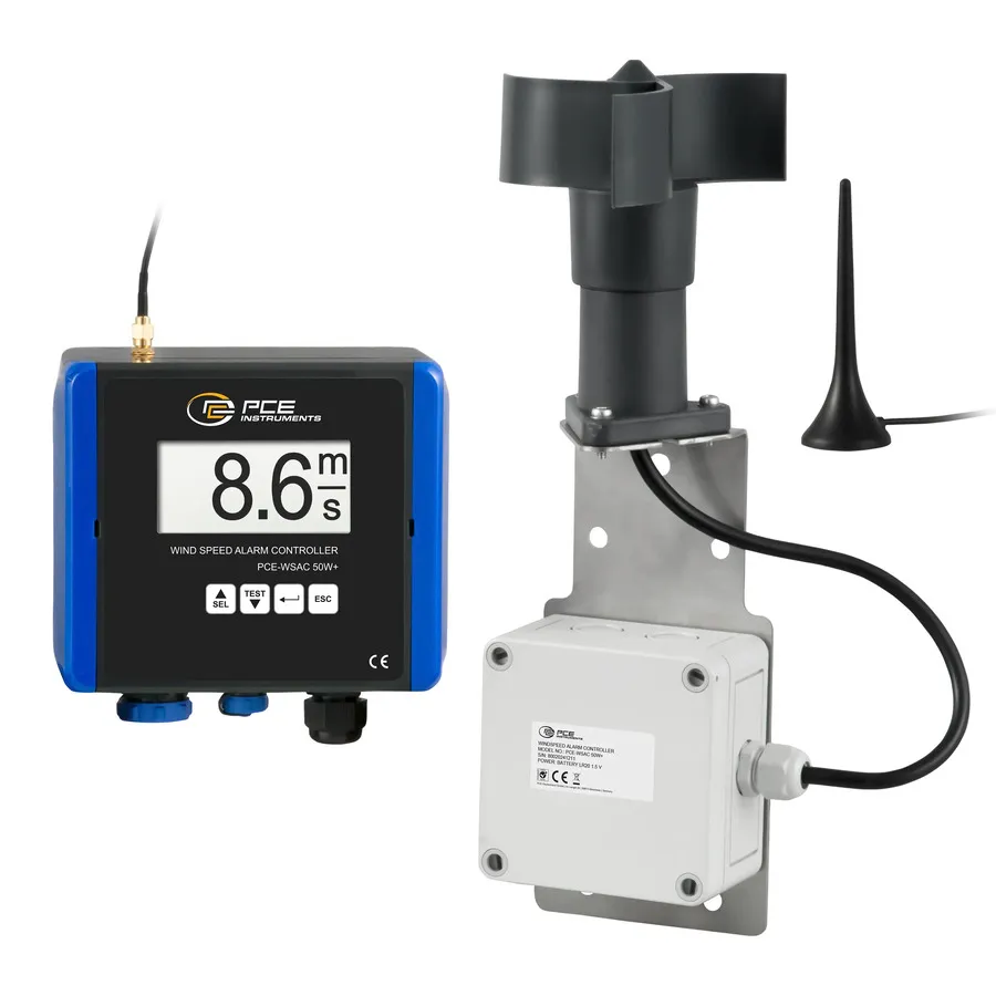 PCE Instruments PCE-WSAC 50W+ 230 Vindhastighetsmätare