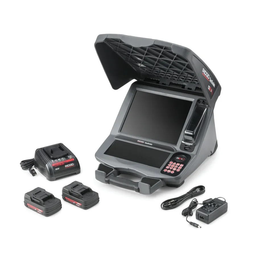 RIDGID 57288 CS12x Monitor med 2 batterier och laddare