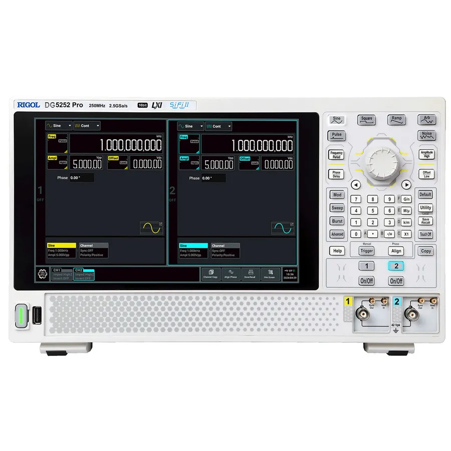 RIGOL DG5252 Pro funktion/godtycklig vågformgenerator