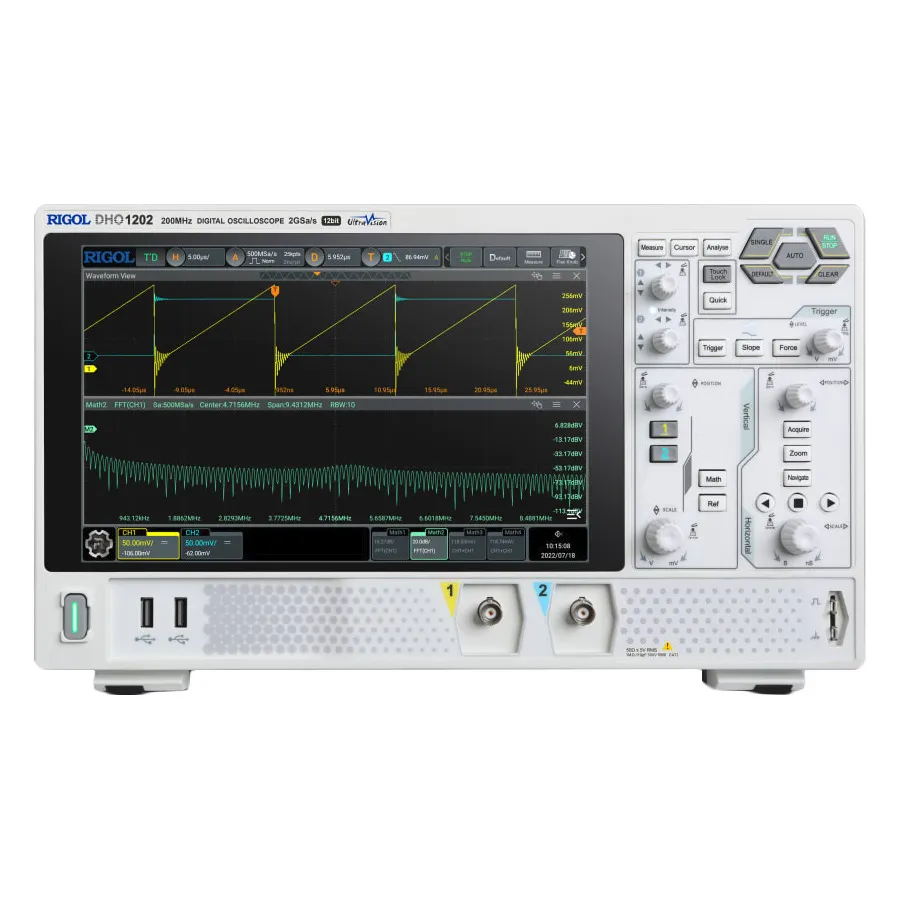 RIGOL DHO1202 Digitalt Oscilloskop
