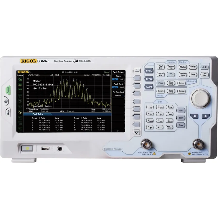 RIGOL DSA832-TG RF-spektrumanalysator