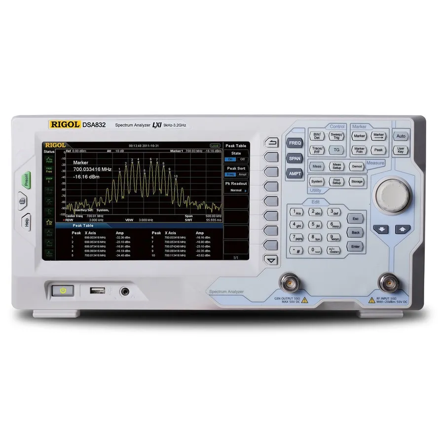 RIGOL DSA832E-TG RF spektrumanalysator